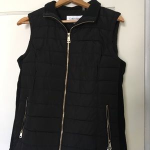 Zip up insulated vest